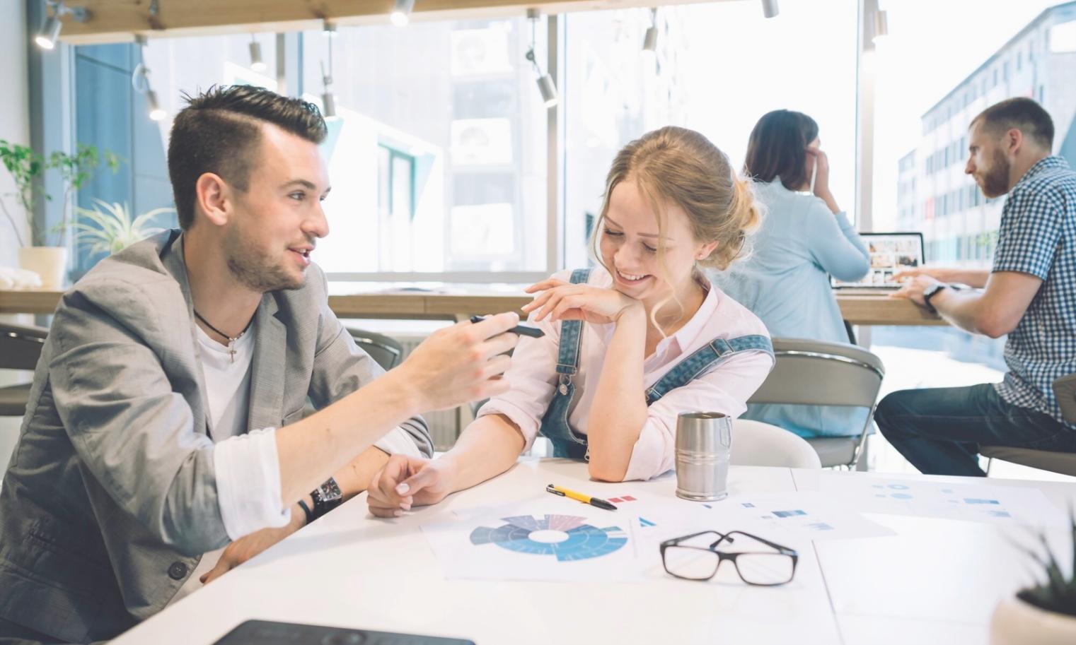 Tým při plánování strategie růstu